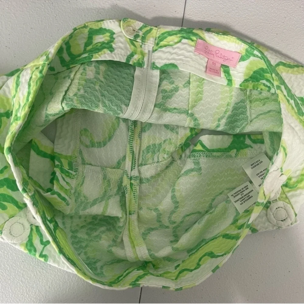 Lilly Pulitzer Liza Shorts Heartbreakers Size 00